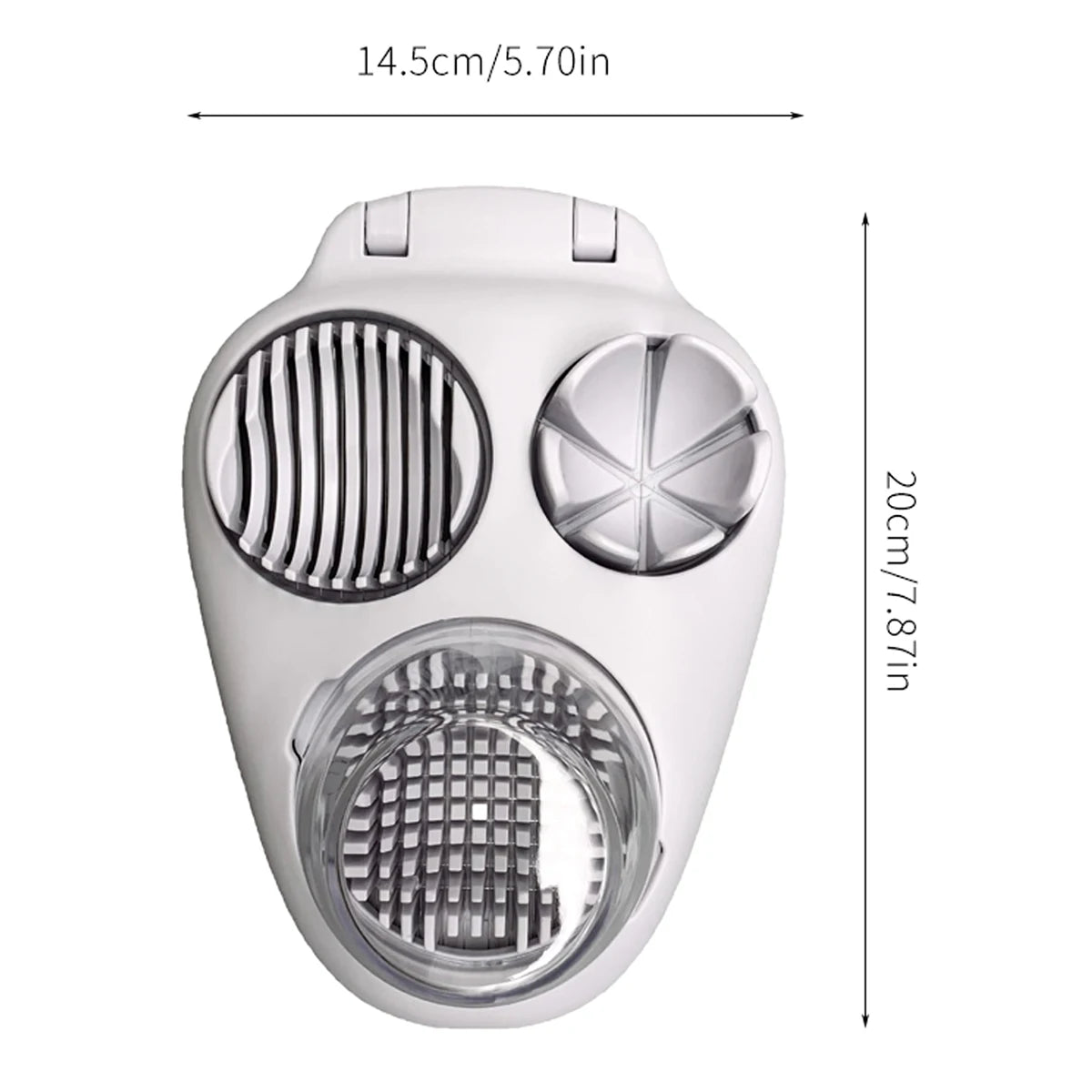 3-in-1 Egg Slicer Cracker Cutter Kitchen Preparation Tool