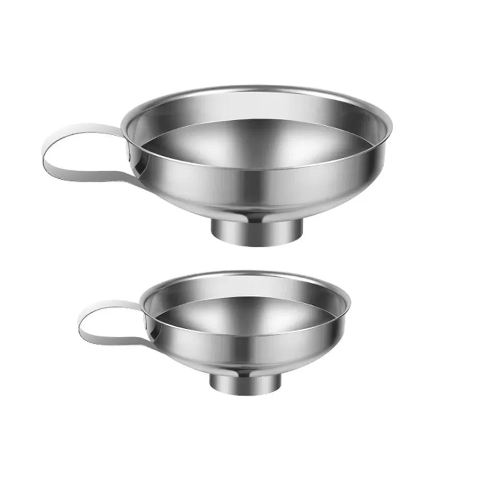 Premium Stainless Steel Wide Mouth Kitchen Funnel
