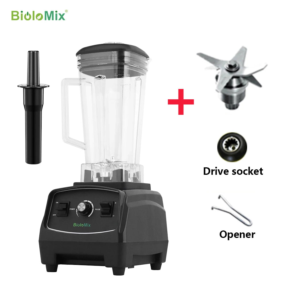3HP 2200W Heavy Duty BPA Free Blender Mixer