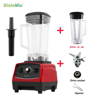 3HP 2200W Heavy Duty BPA Free Blender Mixer