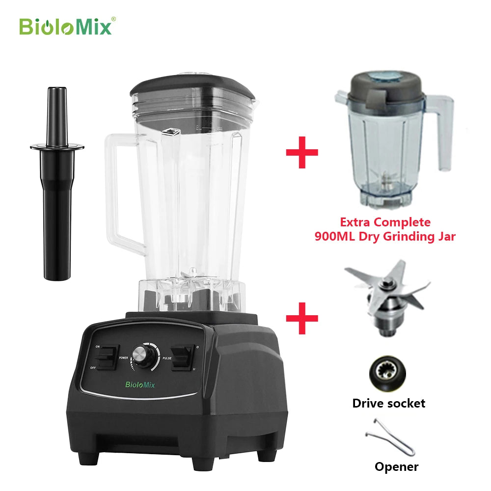 3HP 2200W Heavy Duty BPA Free Blender Mixer