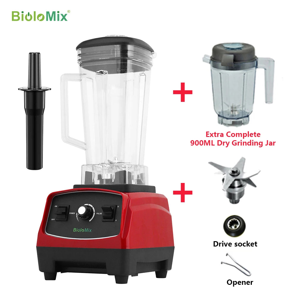 3HP 2200W Heavy Duty BPA Free Blender Mixer