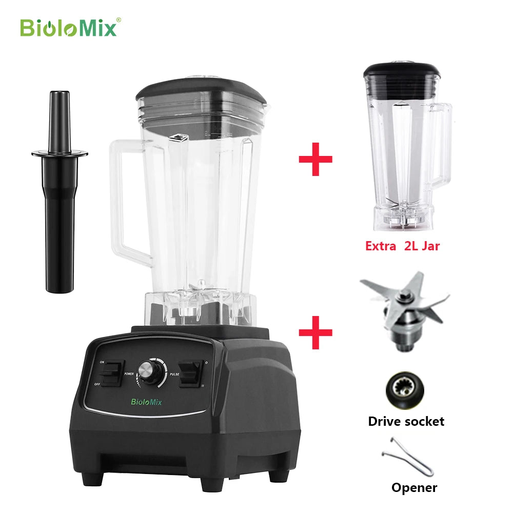 3HP 2200W Heavy Duty BPA Free Blender Mixer