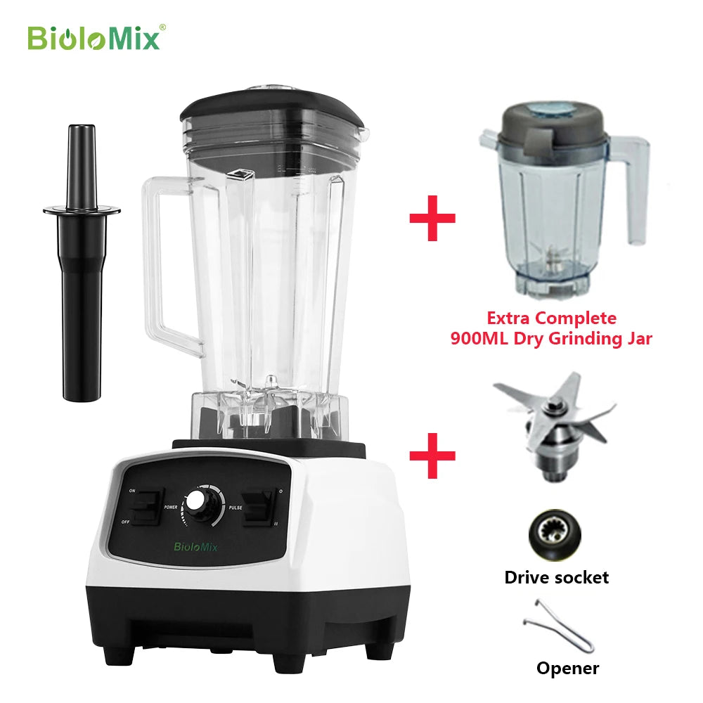 3HP 2200W Heavy Duty BPA Free Blender Mixer