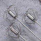 Semi Automatic Stainless Steel Egg Beater Manual Whisk