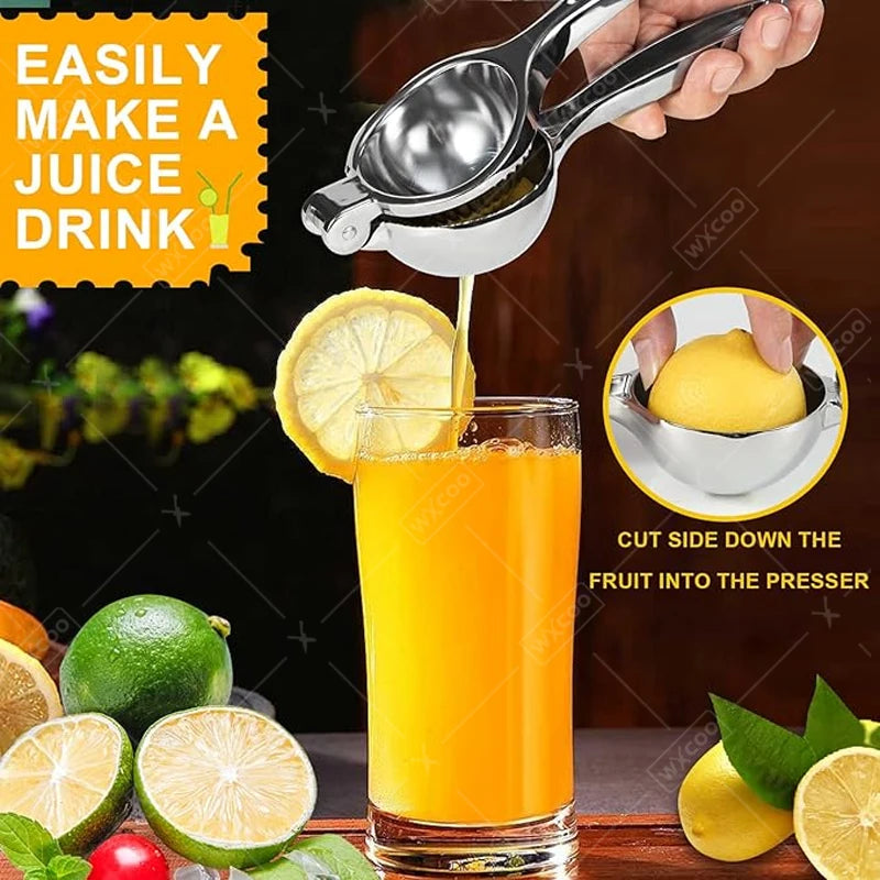 Stainless Steel Lemon Zester Juicer Citrus Squeezer Tool