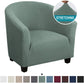 Club Bath Tub Armchairs Chair Cover Polar Fleece Single Sofa Covers Stretch Couch Slipcovers for Living Room Furniture Protector