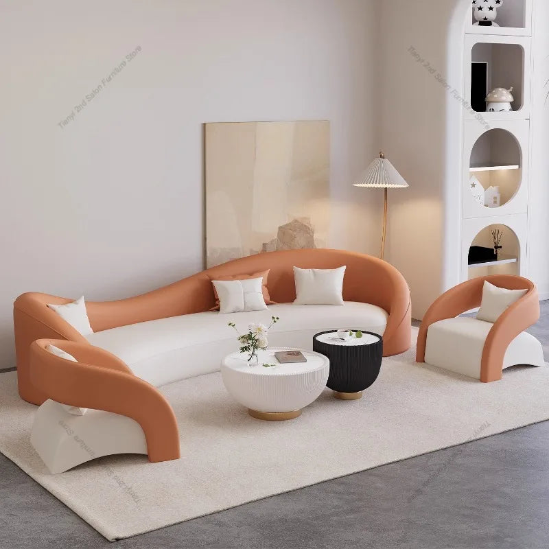 Nordic Luxury Office Sofa Beauty Salon Clothing Store Company Hotel Lobby Reception Rest Area Office Furniture Банкетка FYOS