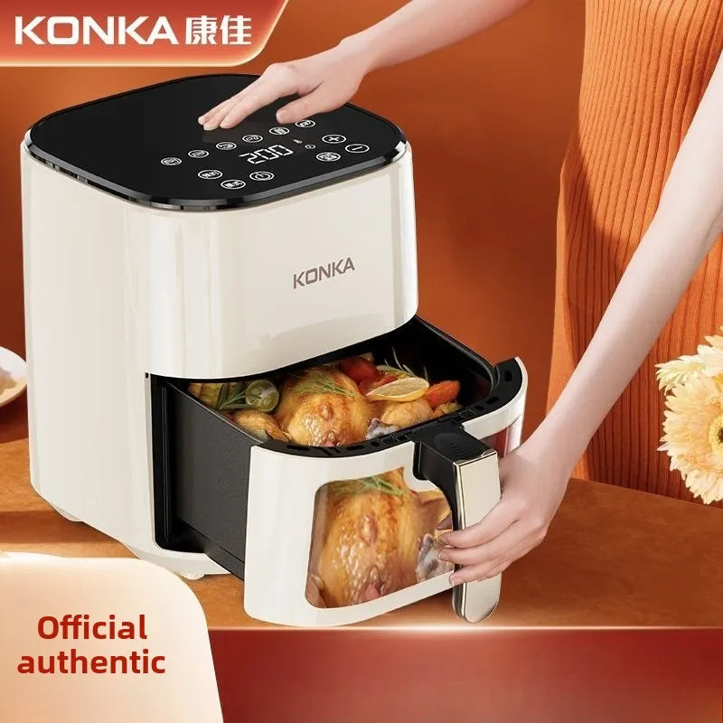 Smart Multifunctional Air Fryer Large Capacity Visual Control