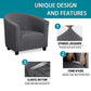 Club Bath Tub Armchairs Chair Cover Polar Fleece Single Sofa Covers Stretch Couch Slipcovers for Living Room Furniture Protector