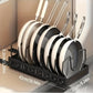 Pull Out Cabinet Organizer With Adjustable Dividers For Cookware