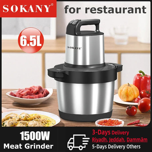 3 Gear Electric Meat Grinder Vegetable Food Processor