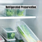 Refrigerator Storage Boxes With Lids For Fresh Food