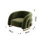 Nordic Cat-Scratch-Resistant Leather Living Room Sofa Modern Rest Area Reception Sofa Simple Curved Commercial Furniture FYSS