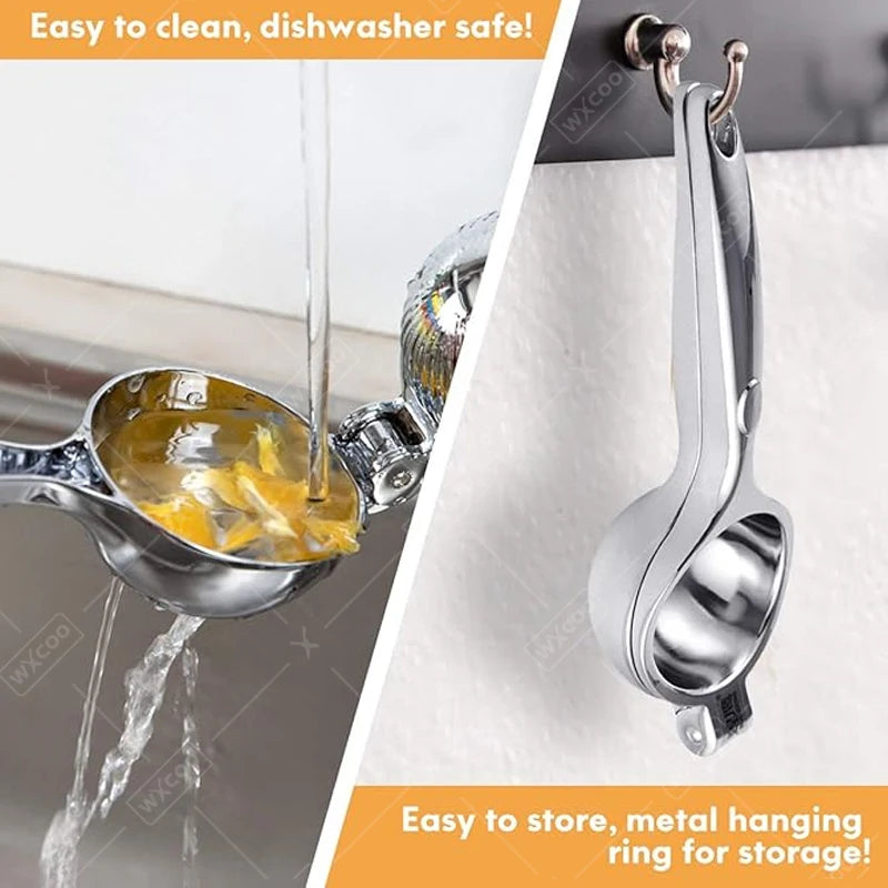 Stainless Steel Lemon Zester Juicer Citrus Squeezer Tool