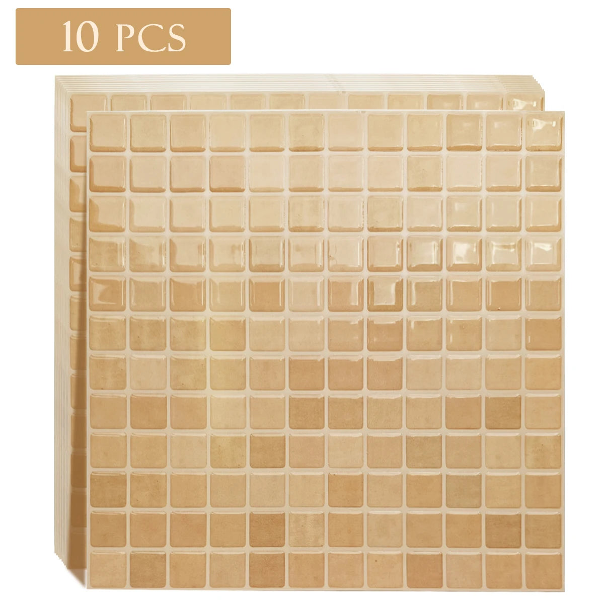 Self Adhesive 3D Mosaic Kitchen Backsplash Wall Tiles