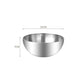 Korean Stainless Steel Salad Bowl Multifunctional Cooking Serving