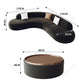 Nordic Creative Rest Area Reception Sofa Luxury Minimalist Style Beauty Salon Curved Sofa Office Furniture Sofy Do Salonu FYOS
