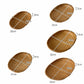 Oval Rattan Storage Basket Handmade Woven Fruit Bread
