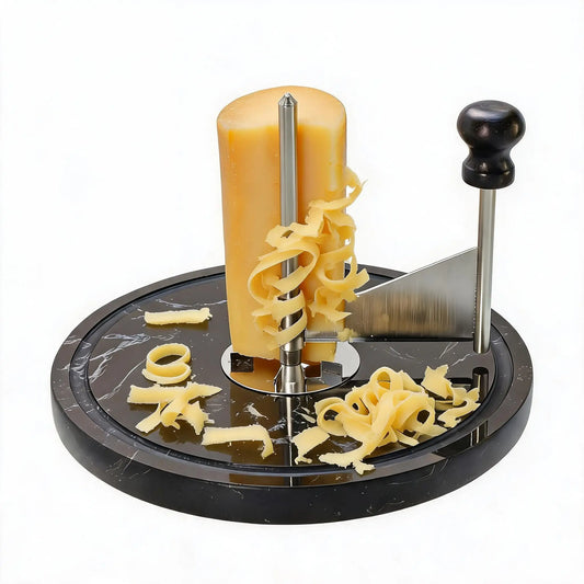 Cheese Curler With Marble Base Stainless Steel Shaver