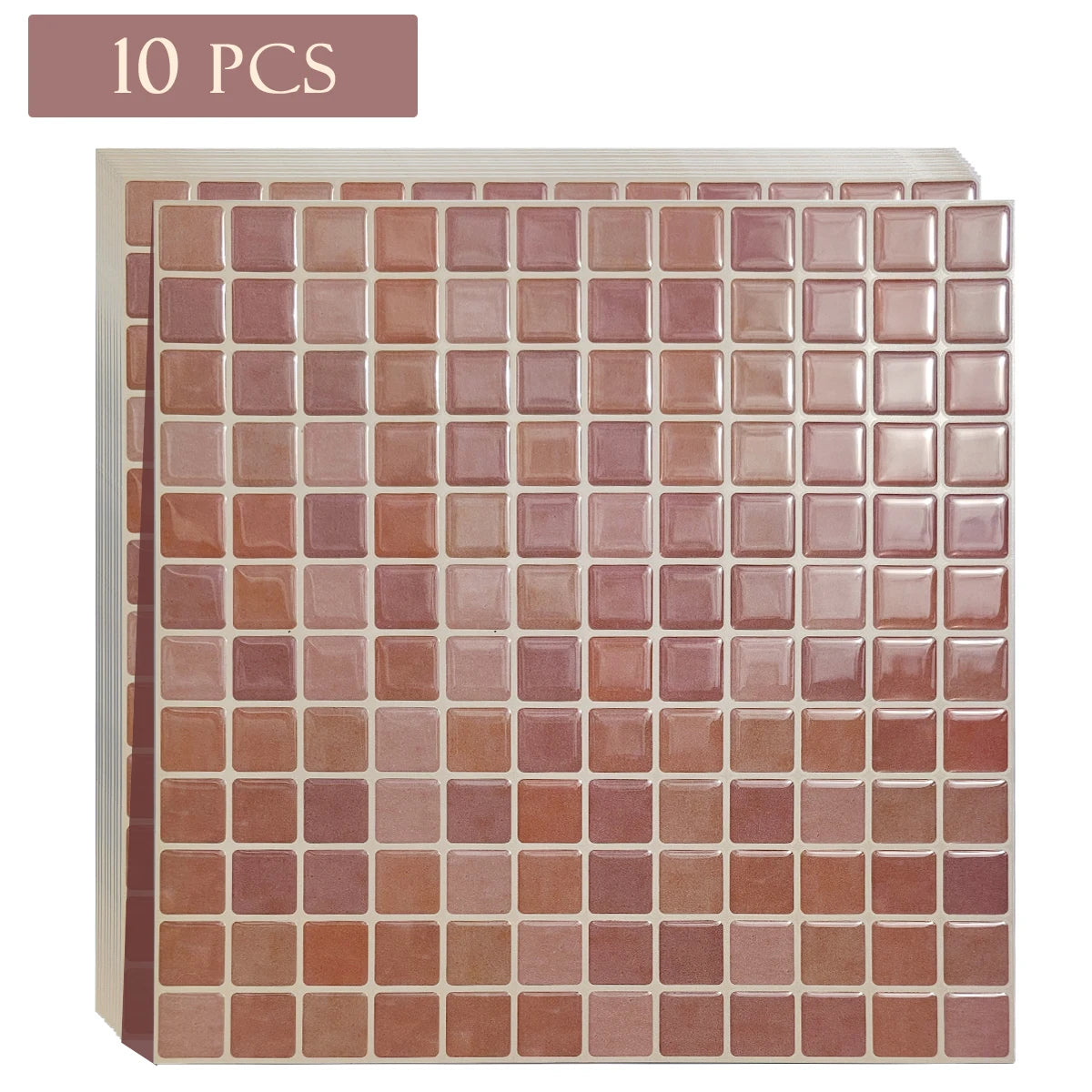 Self Adhesive 3D Mosaic Kitchen Backsplash Wall Tiles