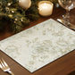 Autumn Flower Meal Mats For Seasonal Table Decoration