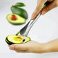 2-in-1 Stainless Steel Avocado Slicer Peeler Kitchen Gadget