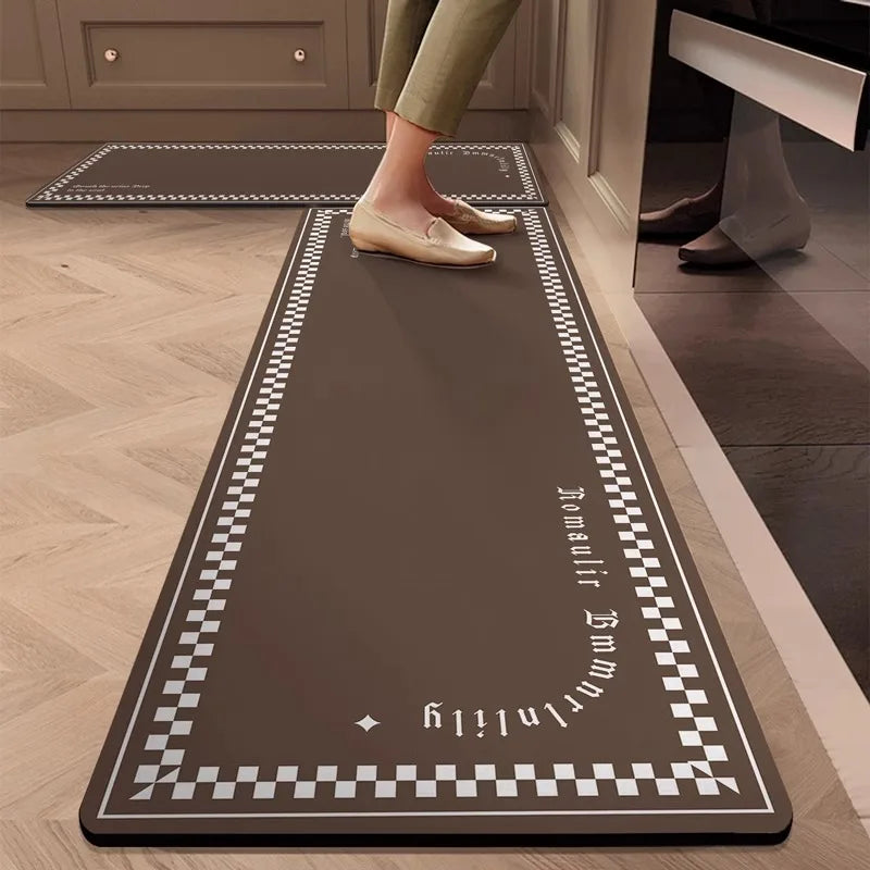 Diatomaceous Earth Kitchen Mat Waterproof Quick Dry Anti Slip