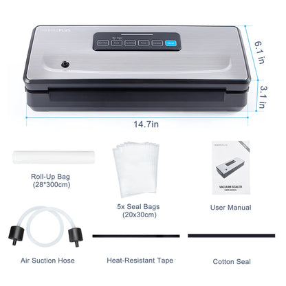 Vacuum Sealer Machine With Multiple Packaging Modes