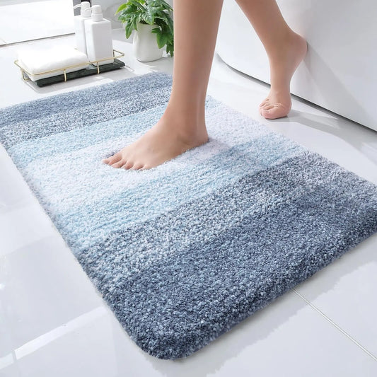 Striped Soft Absorbent Carpet Doormat Home Decor