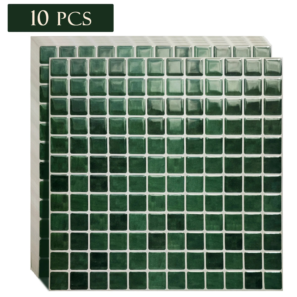 Self Adhesive 3D Mosaic Kitchen Backsplash Wall Tiles