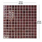 Self Adhesive 3D Mosaic Kitchen Backsplash Wall Tiles
