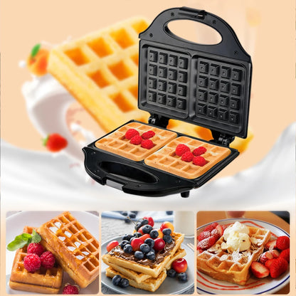 Professional Electric Non Stick Waffle Maker Breakfast Appliance