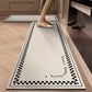 Geometric Non Slip Absorbent Kitchen Floor Mat