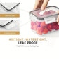 24PCS Airtight Food Storage Containers With Labels For Pantry