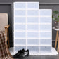 20PCS Foldable Clear Shoe Boxes Stackable Storage Organizer