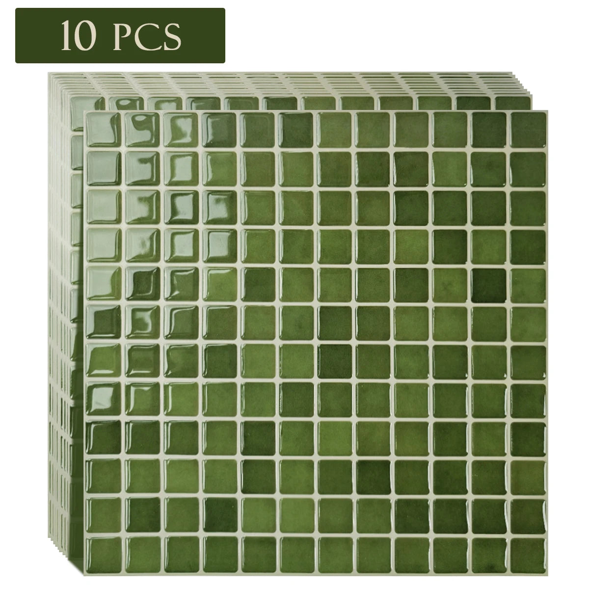 Self Adhesive 3D Mosaic Kitchen Backsplash Wall Tiles