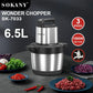 3 Gear Electric Meat Grinder Vegetable Food Processor