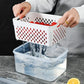 Fridge Food Storage Containers With Lids Strainer Set