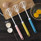 Semi Automatic Stainless Steel Egg Beater Manual Whisk