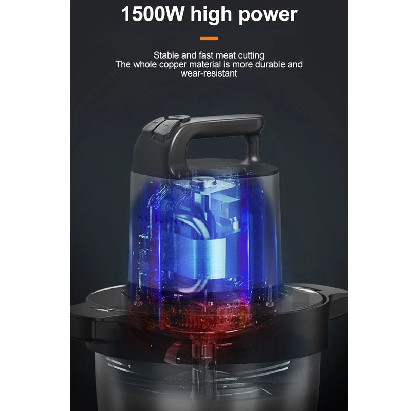 3 Gear Electric Meat Grinder Vegetable Food Processor