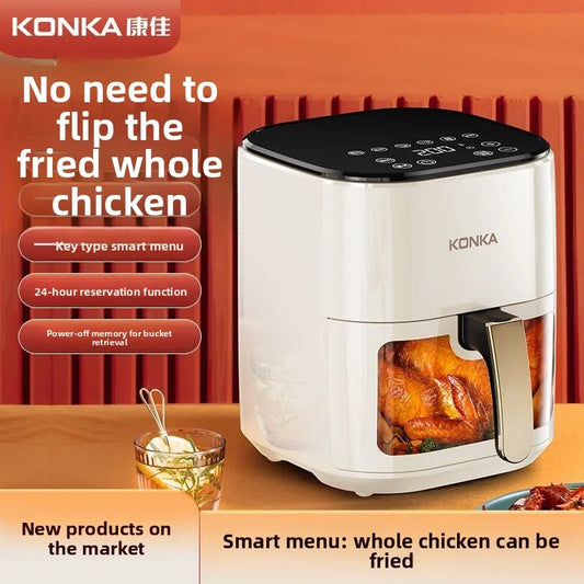 Smart Multifunctional Air Fryer Large Capacity Visual Control