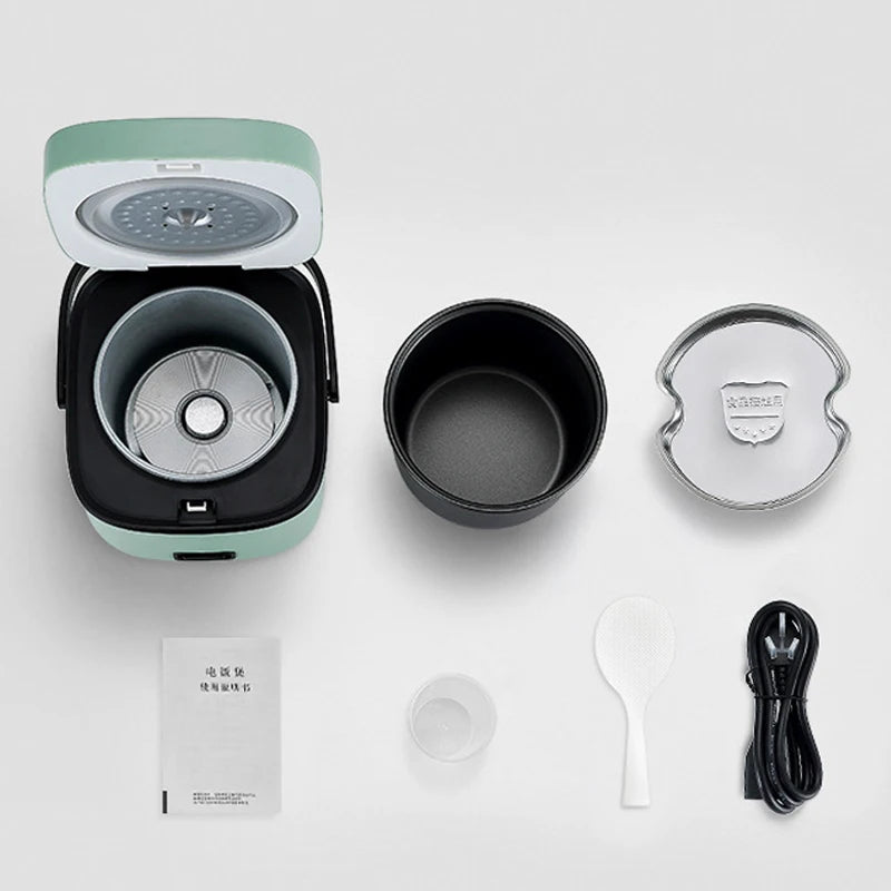 1.2L Mini Automatic Rice Cooker With Food Warmer