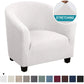 Club Bath Tub Armchairs Chair Cover Polar Fleece Single Sofa Covers Stretch Couch Slipcovers for Living Room Furniture Protector