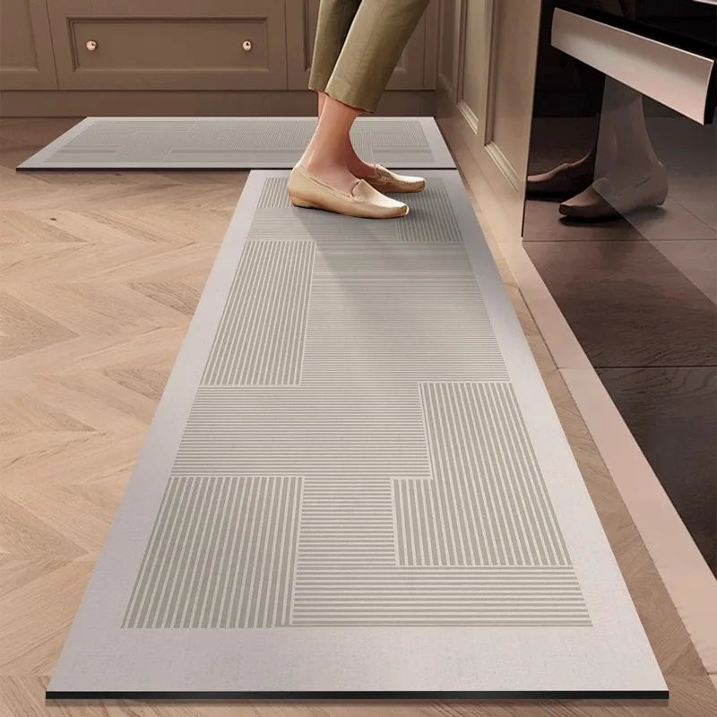 Diatomaceous Earth Kitchen Mat Waterproof Quick Dry Anti Slip