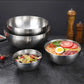 Korean Stainless Steel Salad Bowl Multifunctional Cooking Serving