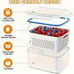 Fridge Food Storage Containers With Lids Strainer Set