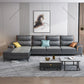 Modern Simple Living Room Sofa Cat Scratch Skin Winter and Summer Dual Purpose Office Sofa Concubine Office Furniture LBSF