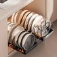 Pull Out Cabinet Organizer With Adjustable Dividers For Cookware