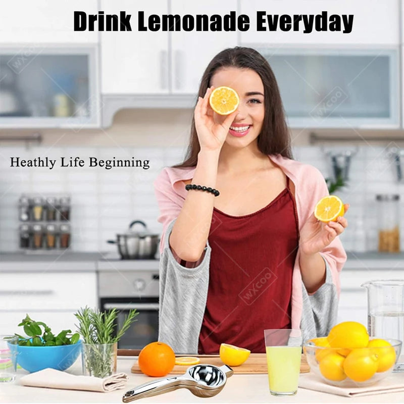 Stainless Steel Lemon Zester Juicer Citrus Squeezer Tool